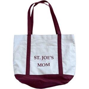 St. Joe's Mom Canvas Tote, St. Joseph's Collegiate Institute Canvas & Maroon